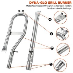 DynaGlo 5 Burner DGH485CRP DGH474CRP 4 Burner DGH450CRP Heat Plate Repair Kit