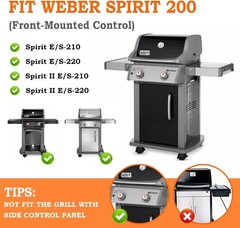 15.3in Flavorizer Bars 3Pack Stainless Fits Weber Spirit E210 E220 Front Control