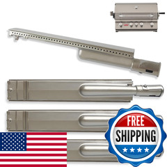 Youfire Grill Parts Cast Stainless Steel Burner For Bull Bbq Premium Outdoor