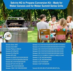 Natural Gas to Propane Conversion Kit,For Weber Natural Gas Conversion Kit,For W
