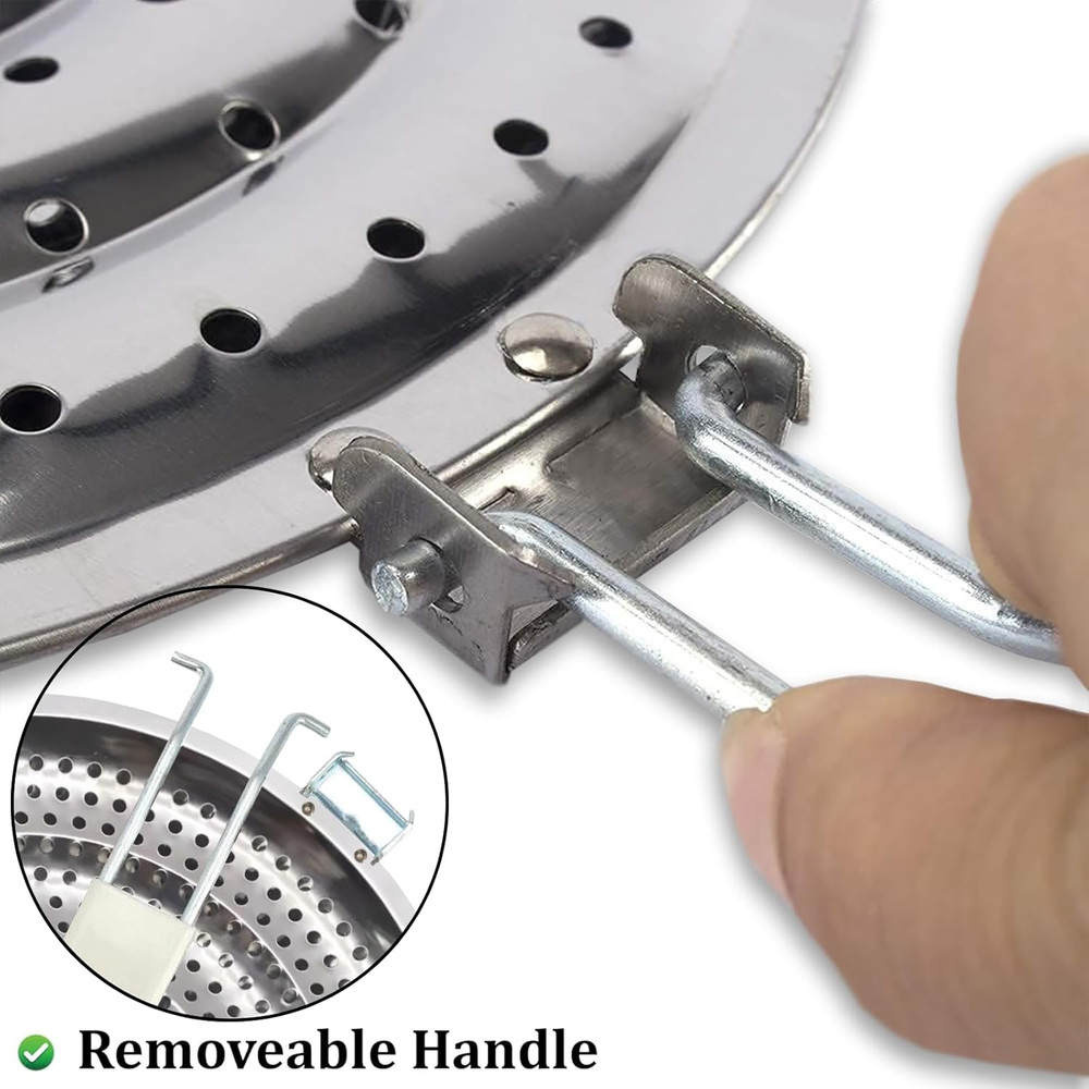 Stainless Steel Heat Diffuser for Gas and Electric Stove – Even Heat Distribu…