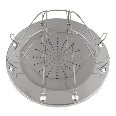Foldable Stainless Steel Camping Grill Rack for Easy Storage and Outdoor Use