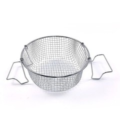 Stainless Steel Cooking Basket for Frying Rinsing Draining and Steaming Tasks