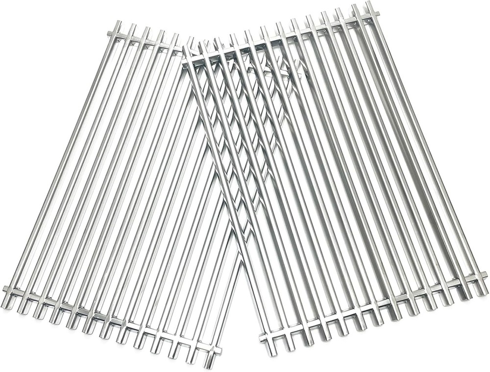 17.25″ Stainless Steel Grid Grates for Weber Spirit E-310 E-320, S-310 S-320