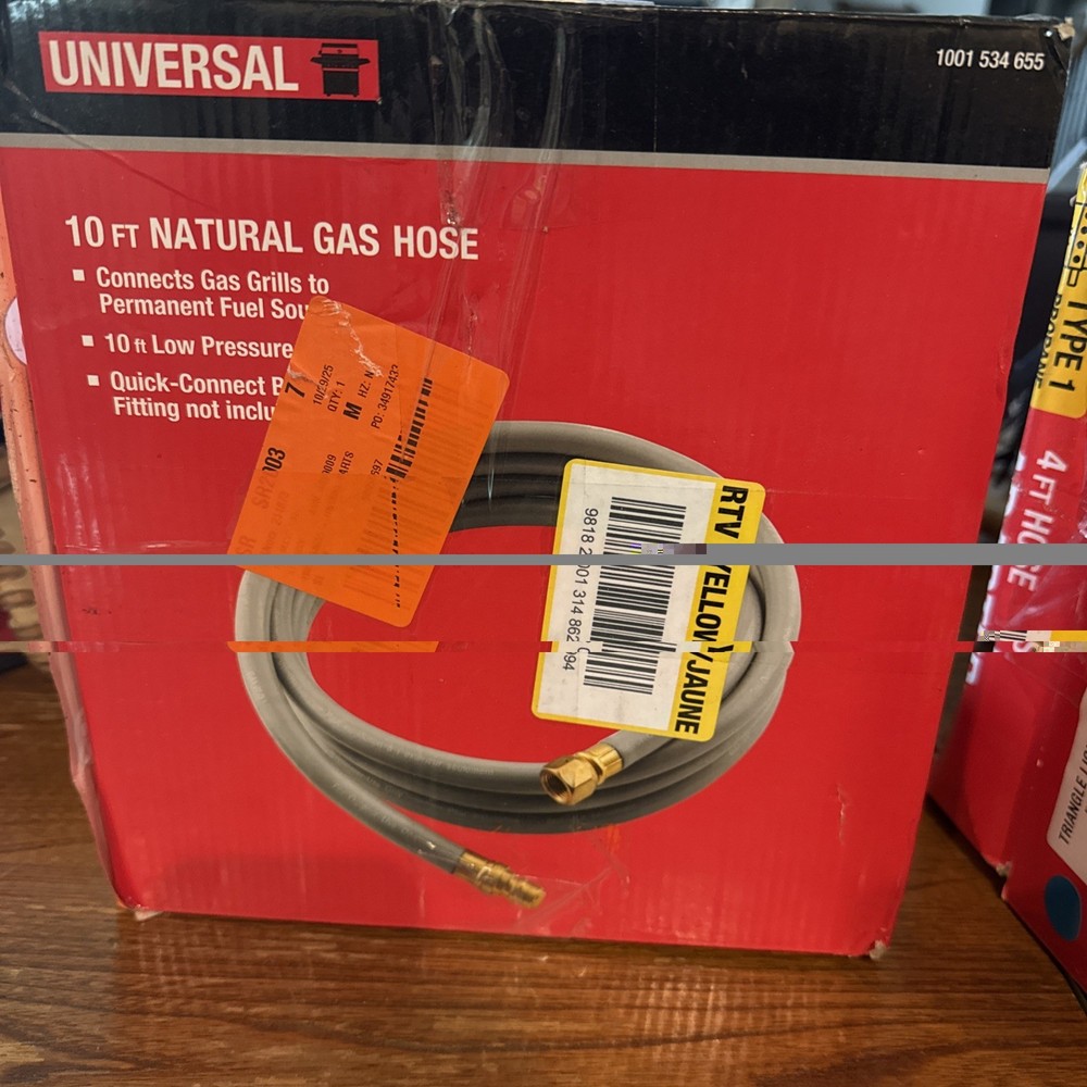 UNIVERSAL 10 FT NATURAL GAS HOSE – 1001534655 – F24