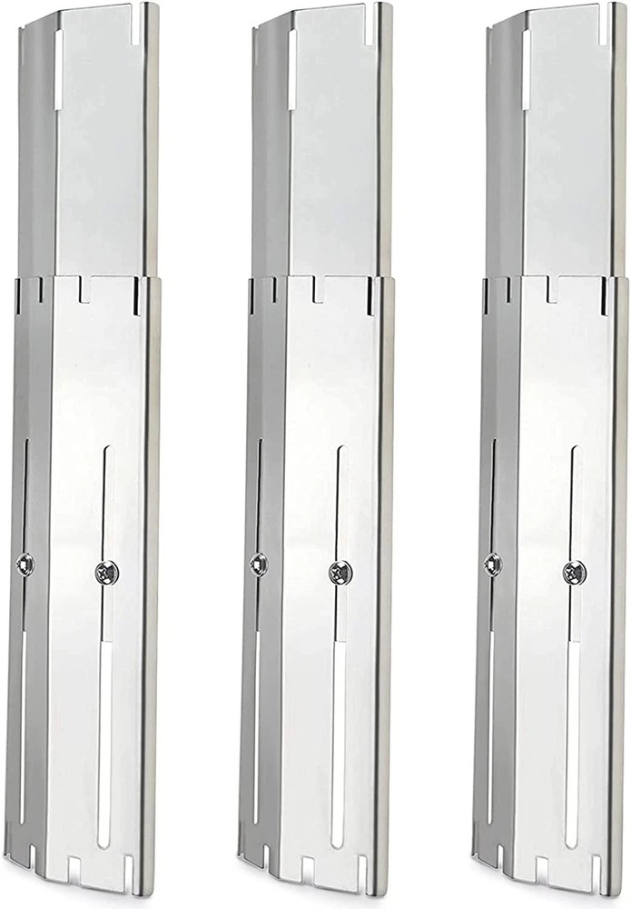Universal Grill Heat Plates Heat Tents Heat Shields for Gas Grill, Adjustable Ba