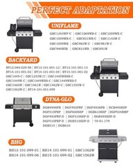 13.5-25 Inch Universal Adjustable Grill Heat 13.5-25 inch Adjustable-4pcs