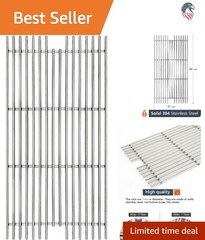 Compatible Stainless Steel Cooking Grates for Viking T Series Gas Grill 23 1/…