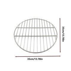 Round Charcoal Grate Heat-Resistant Replacement Parts BBQ Charcoal Steadfast