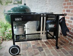 Custom Limited Edition “Performer” Logo emblem for Weber Performer Grills.