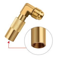 Low Pressure 3/8″ Male Flare Propane Elbow Adapter for Blackstone 17” and 22”