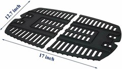 BBQ Grill Cooking Grid Grate Replacement for Weber Q100 Q140 Q1000 Q1200 Q1400