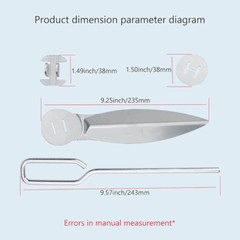 22-1/2-Inch One-Touch Cleaning System Kit for Weber Grill Parts 7444 Weber.