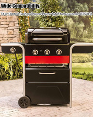 Grill Igniter Kit Fit for Charbroil Gas2Cal Gas/Charcoal 3 Burner Hybrid 4633…