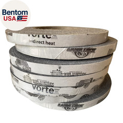 1/2″ X 1/8″ High Temp BBQ Gasket Smoker Seal for Nomex Door Lid, Self Stick Gre