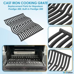 Grill Replacement Kit Cast Iron Replacement Parts Prestige 500 P500RSIBNK-3