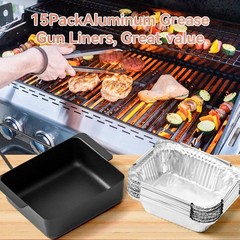 720-0830H Grill Drip Pan Kit, Grill Grease Drip Pan & Catcher Cup for Nexgril…