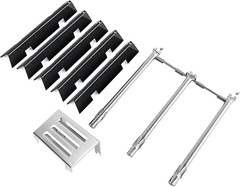 Grill Burner Flavorizer Bars Heat Deflector for Weber Spirit 2 GS4 II E310 S320