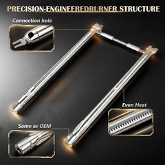 69785 Grill Burner Tube Replacement Parts for Weber Spirit 200 E210 S220 215 BBQ