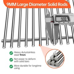 PorcelainEnameled Grill Flavorizer Bar Heat Plates with 9MM Stainless Steel C…