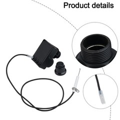 Grill Ignitor Kit Ignition Components Ignition Needle Chrome Coated Button Cover