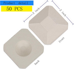50-Pack Ceramic Briquettes for Lynx L27-L54 Gas Grills, 2″x2″ Replacement