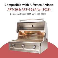 100-2089 Grill Briquette Tray for Alfresco Artisan ART-26, ART-36 (After 2012…