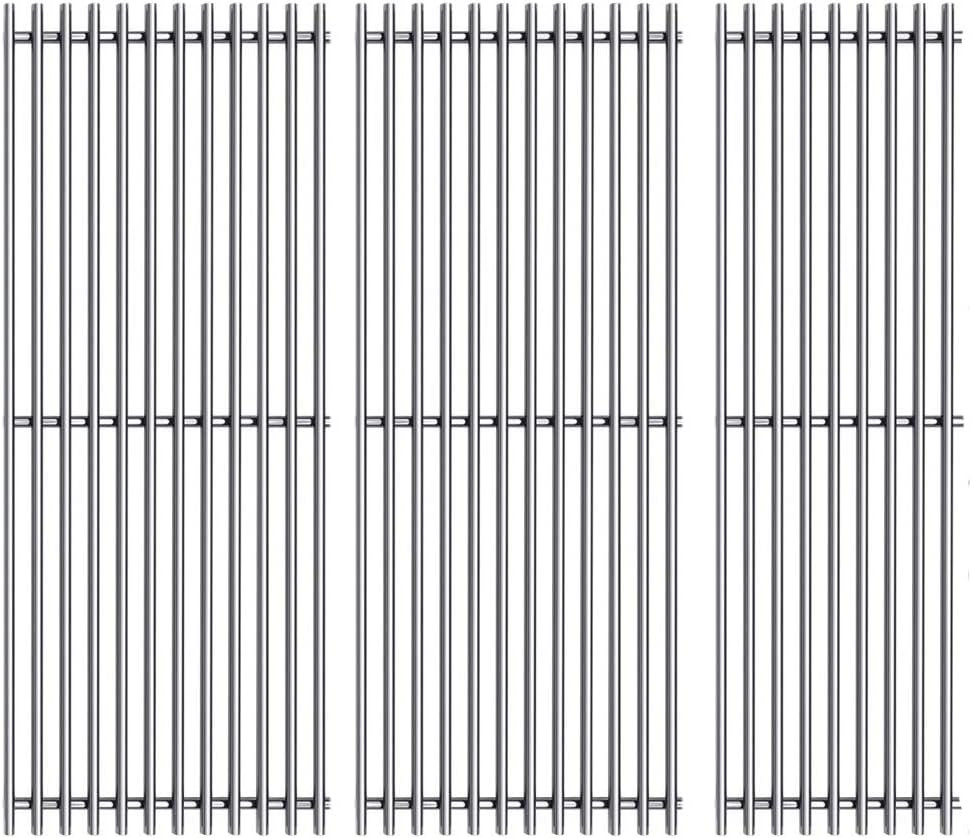 S47E (3-Pack) 18″ Stainless Steel Cooking Grid Grates for Charbroil Performance