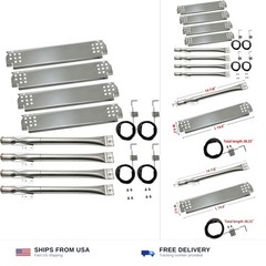 Parts DG262 Grill Burner 14 7/8″, Heat Plates 14.6″ x 4.2″, Igniter Kit fits …