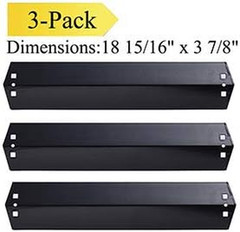 P9505A(3-Pack) Porcelain Steel Heat Plate,Heat Shield, Heat Tent for Chargriller