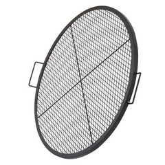 VEVOR 36 Inch Round Cooking Grate Fire Pit Grill Grate X-Marks Heavy-Duty Steel