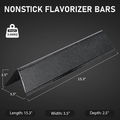 15.3 Inch Porcelain Flavorizer Bars for Weber Spirit I II 200 Series E210 S210