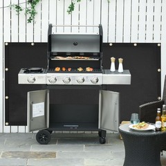 Fireproof Heat Shield Cover for Grill – 3’x10′ BBQ Mat, UV Resistant, Deck Raili