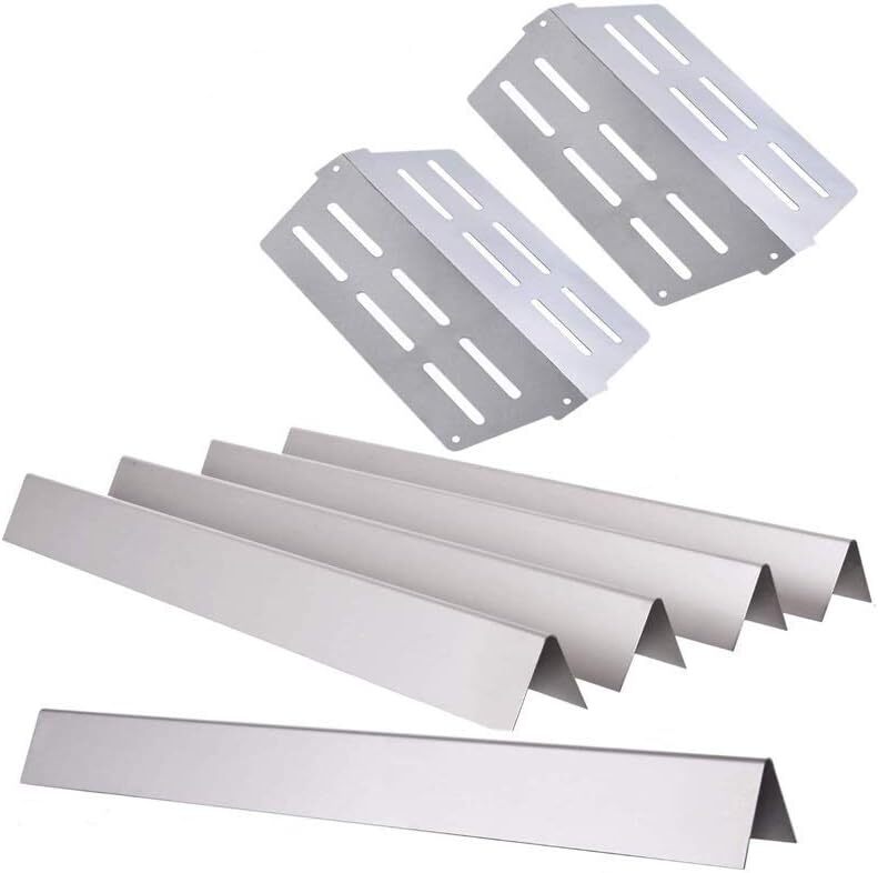 flavorizer bar and Heat Deflector for Weber 7620 7622 Genesis 300 Series E310