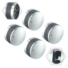 BBQ Gas Grill Replacement Knobs Pack of 4 Perfect for Outdoor Grilling