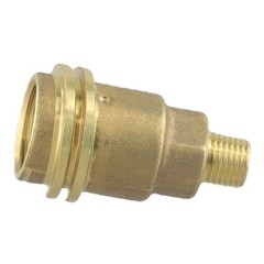 Propane Connection Connector Adapter with 1/2 Inch Male Pipe Thread Easy Gas
