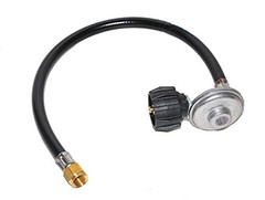 Weber 67069 21″ QCC1 Hose and Regulator for Spirit II (2017-2019), Genesis II
