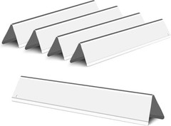 5Pcs Stainless Steel Grill Heat Plates 15.3” for Weber 7636 Spirit 300
