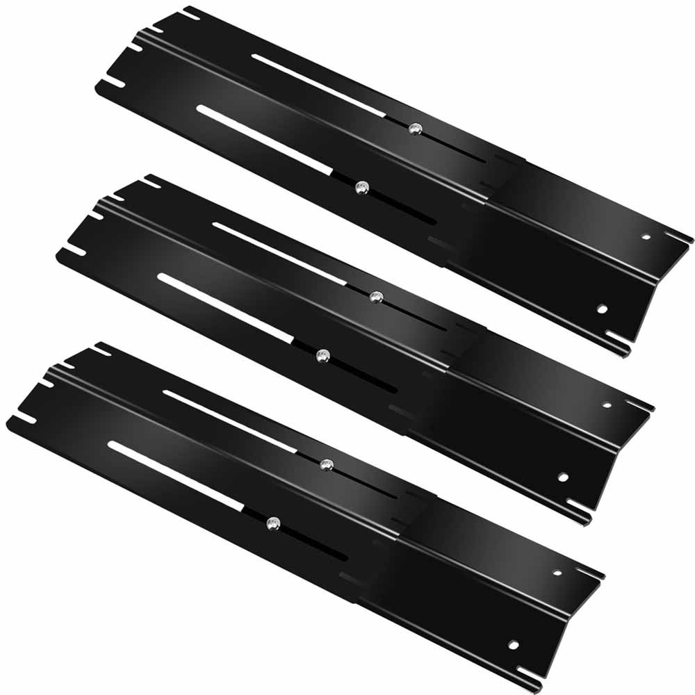 3PCS Universal Adjustable Grill Heat Plates Heat Tents Covers for Gas Grill