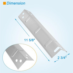 3 Pack Heat Plates for Expert Grill GBC2016WRS XG10-101-002-02 Replacement