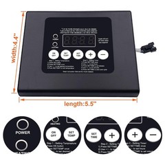Digital Control Panel LED 990050048 Replacement For Masterbuilt ESQ30B Smoker