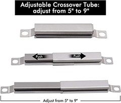 Grill Replacement Parts for Ken/More 146.34611410, 4 Burner Porcelain Steel