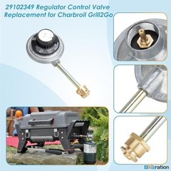 Regulator Control Valve Replacement for Charbroil Grill2Go Portable Gas Grill 20