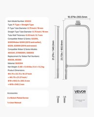 Vevor Grill Burner Tube For Weber Q3200 Q300 Q320 Q3000 23.75 Inch 304