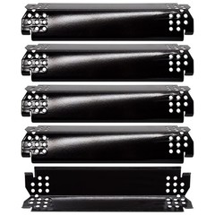 Grill Heat Plates Shields 14 9/16″ x 4 3/16″ Porcelain Steel for Nexgrill 5