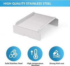 Stainless Steel Grill Heat Baffle Diffuser Replacement for Pit Boss 700 820 850