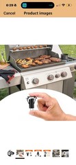 Grill Igniter Push Button 69283 Replacement for Weber Genesis I & II 310 315 335
