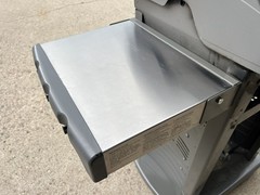 Weber Spirit BBQ Grill Original Stainless Steel Folding Side Table Tray Assembly