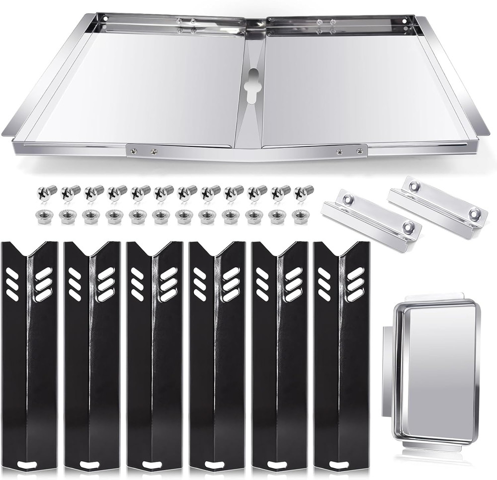 Grill Grease Tray Replacement Parts for Dyna Glo DGB610SSP, Adjustable 30”-36”