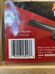 Brinkmann Grill Parts Pro Replacement Stainless Steel Flat Burner 812-7232-S2